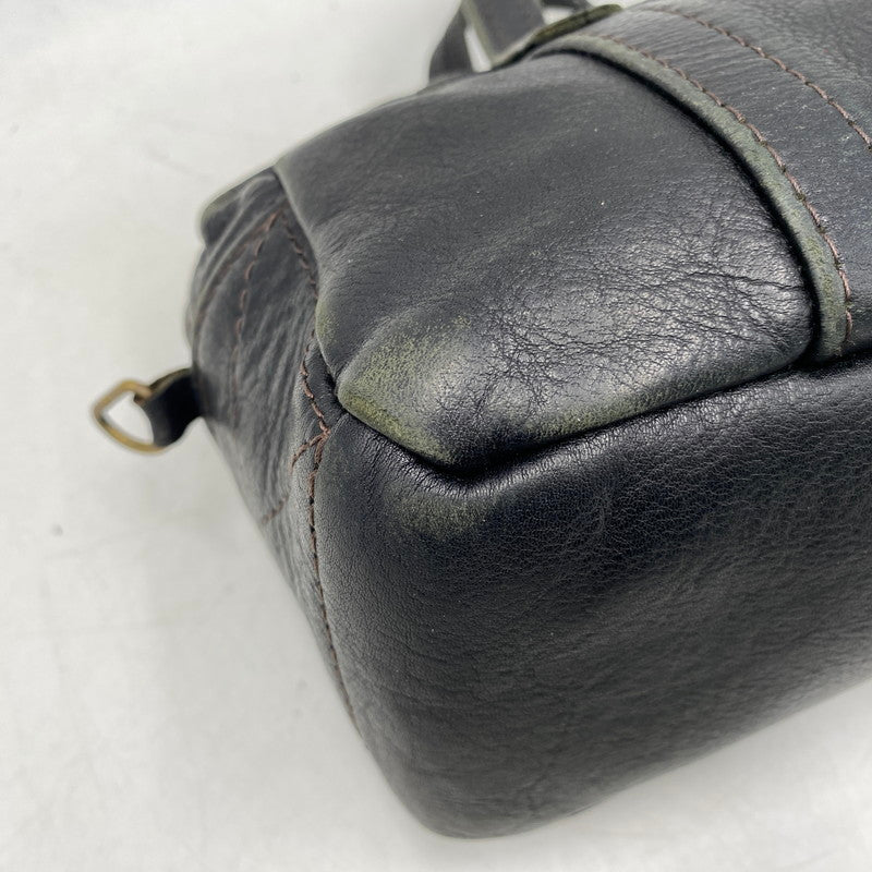 【現状渡し品】【メンズ/レディース】 KADOYA カドヤ KM MINI BOSTON ミニ ボストン カバン 鞄 188-261025-cs-20-izu カラー：ブラック 万代Net店