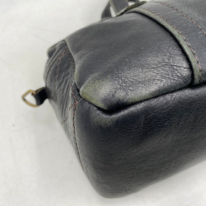 【現状渡し品】【メンズ/レディース】 KADOYA カドヤ KM MINI BOSTON ミニ ボストン カバン 鞄 188-261025-cs-20-izu カラー：ブラック 万代Net店