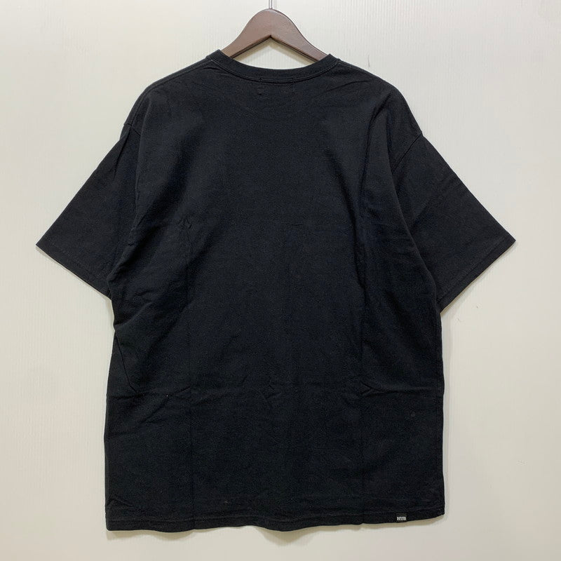 【中古品】【メンズ】 HYSTERIC GLAMOUR ヒステリックグラマー 02231CT27 SATISFACTION サティスファクション T-SHIRT Tシャツ トップス 半袖 140-261024-ya-16-izu サイズ：XL カラー：ブラック 万代Net店
