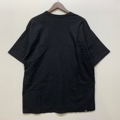 【中古品】【メンズ】 HYSTERIC GLAMOUR ヒステリックグラマー 02231CT27 SATISFACTION サティスファクション T-SHIRT Tシャツ トップス 半袖 140-261024-ya-16-izu サイズ：XL カラー：ブラック 万代Net店