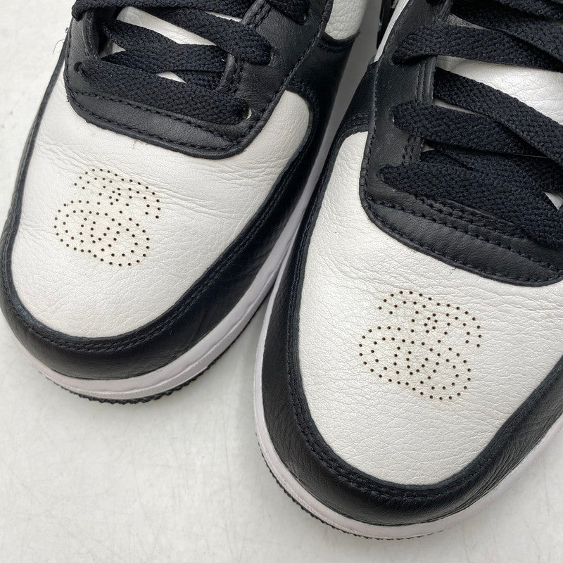 【中古品】【メンズ/レディース】 NIKE ナイキ×STUSSY ステューシー DJ7840-002 AIR FORCE 1 MID エア フォース ワン ミッド スニーカー シューズ 靴 160-261025-cs-03-izu サイズ：26cm カラー：BLACK/BLACK-WHITE 万代Net店
