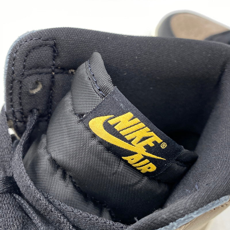 【中古品】【メンズ】 NIKE ナイキ DZ5485-020 AIR JORDAN 1 RETRO HIGH OG エア ジョーダン ワン レトロ ハイ オリジナル スニーカー シューズ 靴 160-261025-cs-02-izu サイズ：26.5cm カラー：BLACK/METALLIC GOLD-PALOMINO 万代Net店