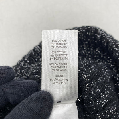 【中古美品】【メンズ/レディース】 SUPREME シュプリーム 25SS OVERDYED BEANIE オーバーダイド ビーニー 帽子 185-261025-cs-10-izu サイズ：ONE SIZE カラー：ブラック×メタリック 万代Net店