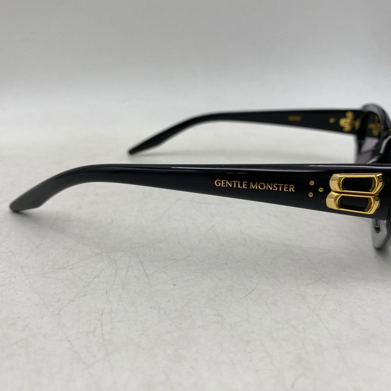 【中古品】【メンズ/レディース】 GENTLE MONSTER ジェントルモンスター DUNS SUNGLASSES ダンス サングラス 203-261025-cs-15-izu カラー：ブラック 万代Net店