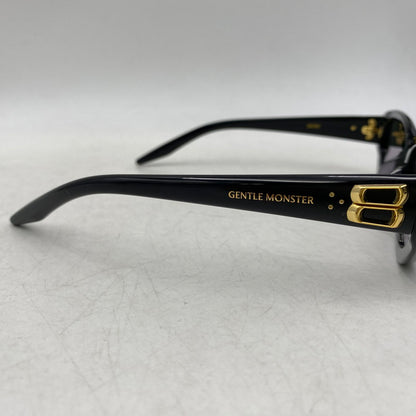 【中古品】【メンズ/レディース】 GENTLE MONSTER ジェントルモンスター DUNS SUNGLASSES ダンス サングラス 203-261025-cs-15-izu カラー：ブラック 万代Net店