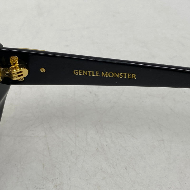 【中古品】【メンズ/レディース】 GENTLE MONSTER ジェントルモンスター DUNS SUNGLASSES ダンス サングラス 203-261025-cs-15-izu カラー：ブラック 万代Net店