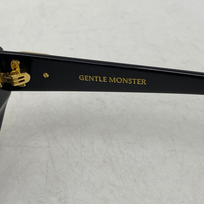 【中古品】【メンズ/レディース】 GENTLE MONSTER ジェントルモンスター DUNS SUNGLASSES ダンス サングラス 203-261025-cs-15-izu カラー：ブラック 万代Net店