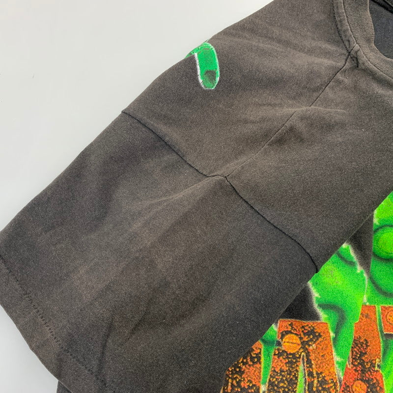 【中古品】【メンズ】 PANTERA パンテラ HANES c1994 90S FAR BEYOND DRIVEN WORLD TOUR SS TEE ショートスリーブ Tシャツ トップス 146-261025-yn-12-izu サイズ：L カラー：ブラック 万代Net店