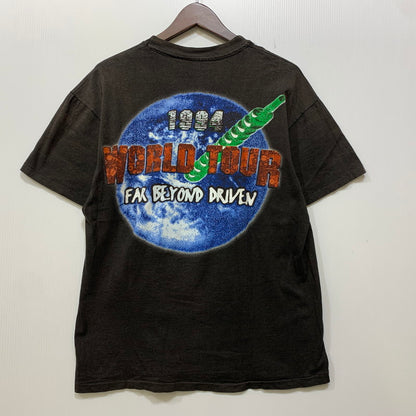 【中古品】【メンズ】 PANTERA パンテラ HANES c1994 90S FAR BEYOND DRIVEN WORLD TOUR SS TEE ショートスリーブ Tシャツ トップス 146-261025-yn-12-izu サイズ：L カラー：ブラック 万代Net店