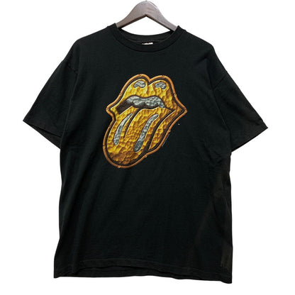 【中古品】【メンズ】 THE ROLLING STONES ザ ローリング ストーン ANVIL c1997 90S BRIDGES TO BABYLON TOUR SS TEE ショートスリーブ Tシャツ トップス 146-261025-yn-13-izu サイズ：L カラー：ブラック 万代Net店