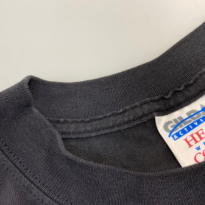 【中古品】【メンズ】 GILDAN ギルダン THE BEATLES c1999 ABBEY ROAD SS TEE ビートルズ 半袖 Tシャツ 146-261025-as-04-izu サイズ：L カラー：ブラック 万代Net店