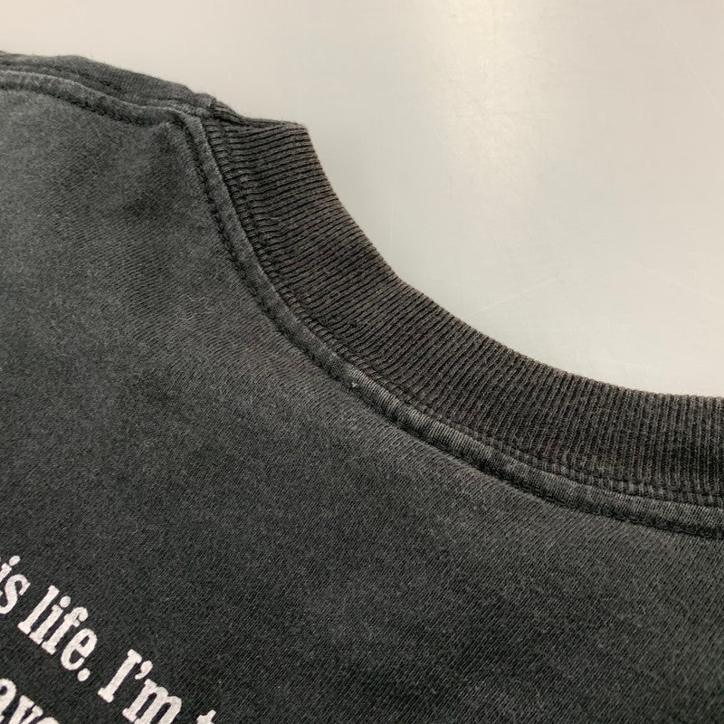 【中古品】【メンズ】 KURT COBAIN カート・コバーン JERZEES ジャージーズ 90-00S MEMORIAL SS TEE メモリアル ショートスリープ Tシャツ トップス 半袖 146-261027-ya-15-izu サイズ：M カラー：ブラック 万代Net店