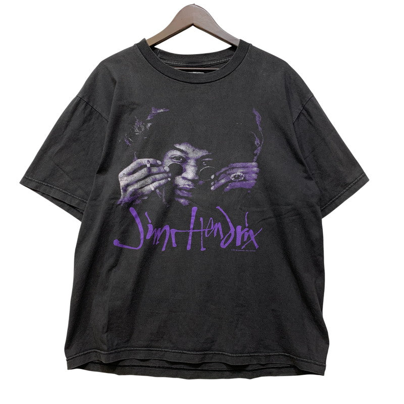 【中古品】【メンズ】 JIMI HENDRIX ジミ ヘンドリックス WALL OF FAME c2004 PURPLE HAZE SS TEE ウォール オブ フェイム パープルヘイズ ショートスリーブ Tシャツ トップス 146-261030-kh-16-izu カラー：ブラック 万代Net店