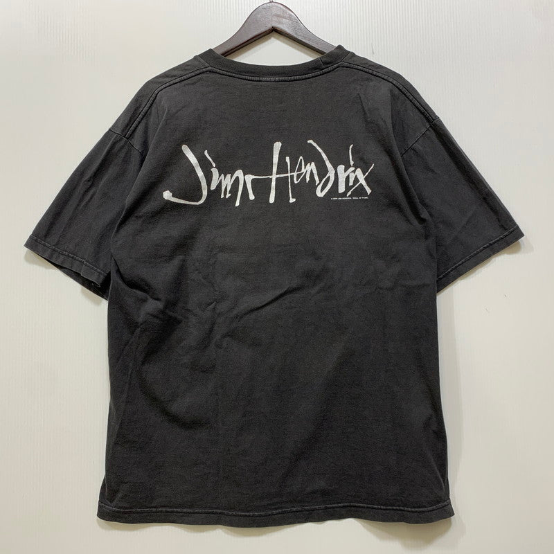 【中古品】【メンズ】 JIMI HENDRIX ジミ ヘンドリックス WALL OF FAME c2004 PURPLE HAZE SS TEE ウォール オブ フェイム パープルヘイズ ショートスリーブ Tシャツ トップス 146-261030-kh-16-izu カラー：ブラック 万代Net店