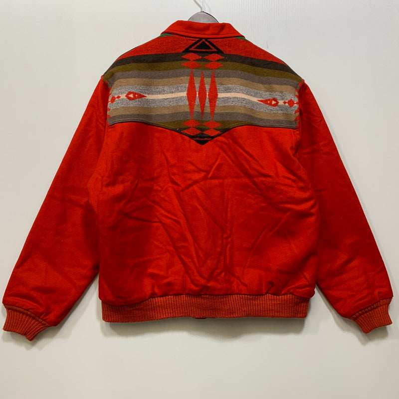 【中古品】【メンズ】 PENDLETON ペンドルトン 80-90S HIGH GRADE WESTERN WEAR JACKET ハイグレード ウエスタンウェア ジャケット アウター 146-261025-yn-15-izu サイズ：L カラー：レッド 万代Net店