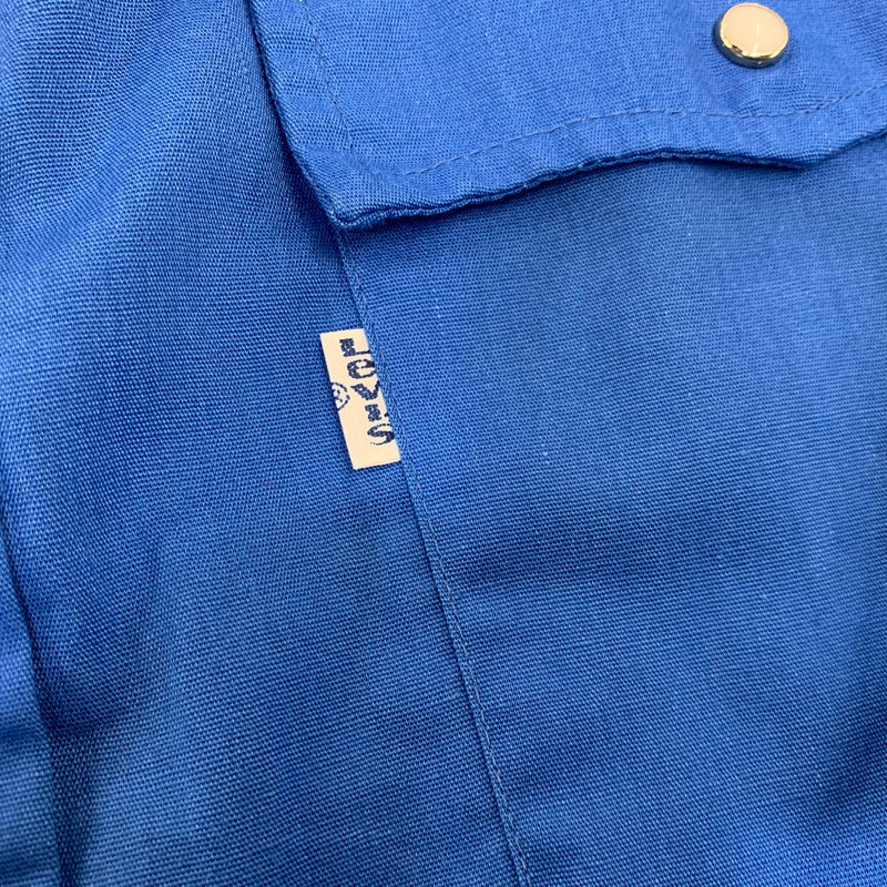 【中古品】【メンズ】 LEVI'S リーバイス OLYMPIC SHIRT オリンピック シャツ トップス 146-261030-kh-15-izu サイズ：XL カラー：ブルー 万代Net店