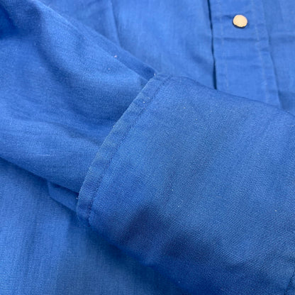 【中古品】【メンズ】 LEVI'S リーバイス OLYMPIC SHIRT オリンピック シャツ トップス 146-261030-kh-15-izu サイズ：XL カラー：ブルー 万代Net店