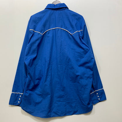 【中古品】【メンズ】 LEVI'S リーバイス OLYMPIC SHIRT オリンピック シャツ トップス 146-261030-kh-15-izu サイズ：XL カラー：ブルー 万代Net店