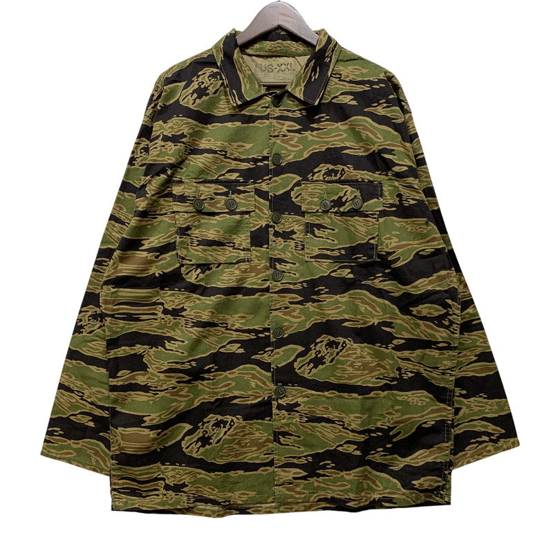 【中古品】【メンズ】 WAIPER ワイパー WP1197 TIGER CAMO JACKET タイガー カモ ジャケット アウター 145-261025-yn-10-izu サイズ：US-XXL カラー：マルチ 万代Net店