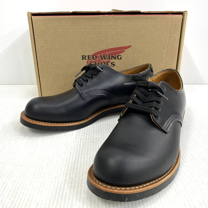 【中古品】【メンズ】 RED WING レッドウィング 8054 FOREMAN OXFORD フォアマン オックスフォード シューズ 靴 164-261025-cs-11-izu サイズ：26.5cm カラー：ブラック 万代Net店