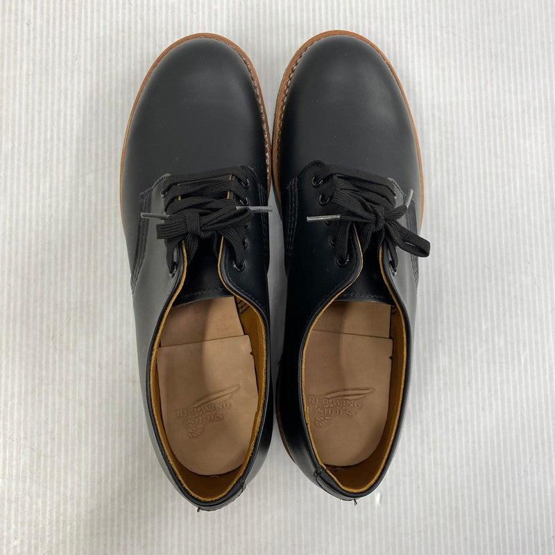 【中古品】【メンズ】 RED WING レッドウィング 8054 FOREMAN OXFORD フォアマン オックスフォード シューズ 靴 164-261025-cs-11-izu サイズ：26.5cm カラー：ブラック 万代Net店