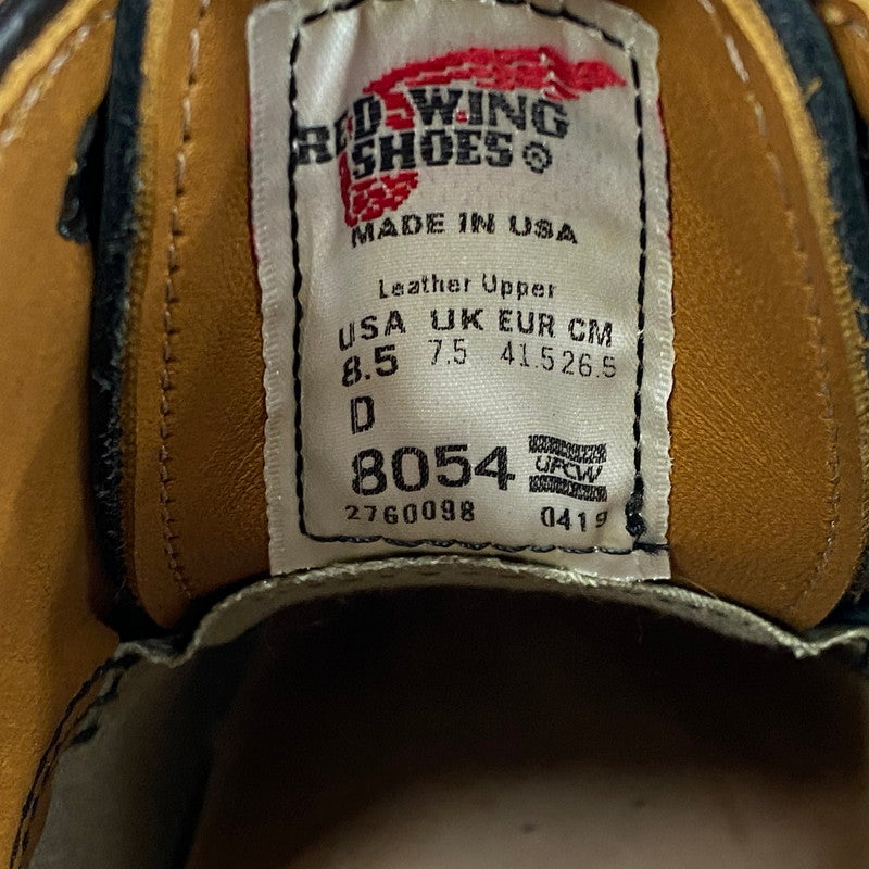 【中古品】【メンズ】 RED WING レッドウィング 8054 FOREMAN OXFORD フォアマン オックスフォード シューズ 靴 164-261025-cs-11-izu サイズ：26.5cm カラー：ブラック 万代Net店