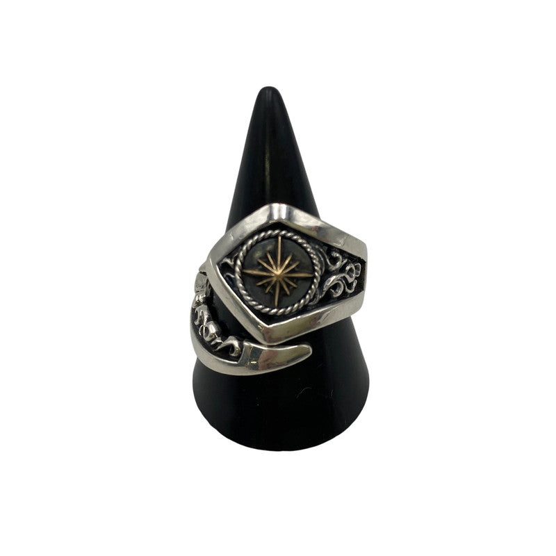 【中古品】【メンズ】 SAAD サード 925 SUN SYMBOL SNAKE RING サン シンボル スネーク リング 指輪 アクセサリー 191-261025-cs-16-izu カラー：シルバー 万代Net店