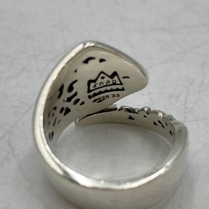 【中古品】【メンズ】 SAAD サード 925 SUN SYMBOL SNAKE RING サン シンボル スネーク リング 指輪 アクセサリー 191-261025-cs-16-izu カラー：シルバー 万代Net店