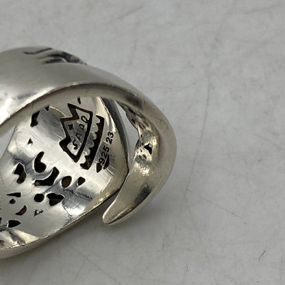 【中古品】【メンズ】 SAAD サード 925 SUN SYMBOL SNAKE RING サン シンボル スネーク リング 指輪 アクセサリー 191-261025-cs-16-izu カラー：シルバー 万代Net店