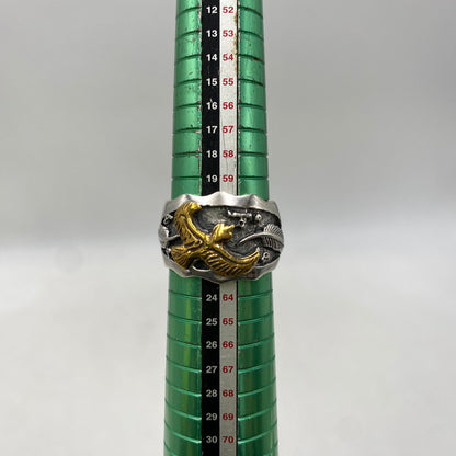 【中古品】【メンズ】 USED 925 EAGLE RING イーグル リング 指輪 アクセサリー 192-261025-cs-17-izu カラー：シルバー 万代Net店