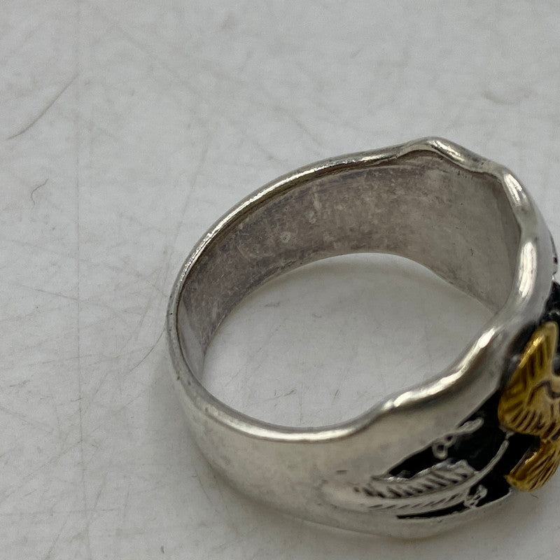 【中古品】【メンズ】 USED 925 EAGLE RING イーグル リング 指輪 アクセサリー 192-261025-cs-17-izu カラー：シルバー 万代Net店
