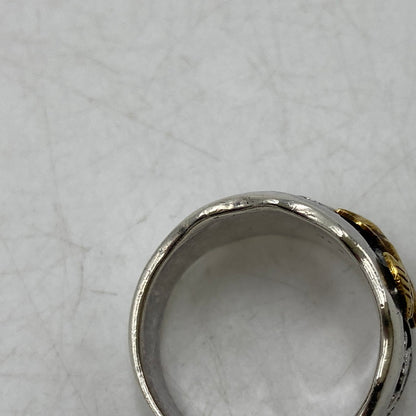 【中古品】【メンズ】 USED 925 EAGLE RING イーグル リング 指輪 アクセサリー 192-261025-cs-17-izu カラー：シルバー 万代Net店