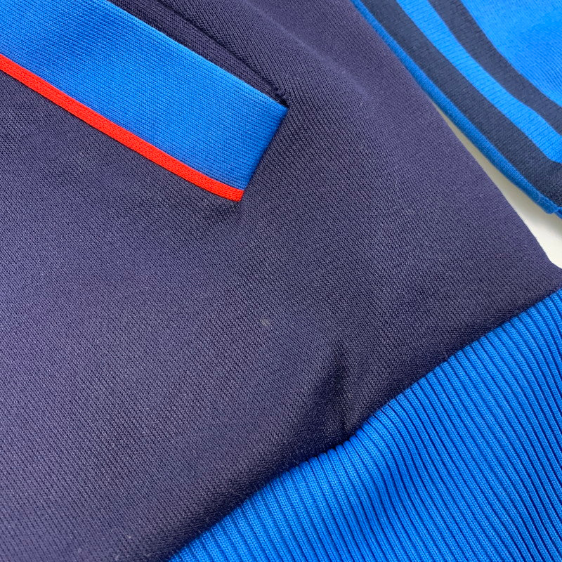 【中古品】【メンズ】 OLD ADIDAS オールド アディダス 80S TRACK JACKET トラック ジャケット 146-261025-yn-16-izu サイズ：L カラー：ブルー系 万代Net店