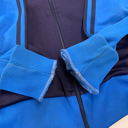 【中古品】【メンズ】 OLD ADIDAS オールド アディダス 80S TRACK JACKET トラック ジャケット 146-261025-yn-16-izu サイズ：L カラー：ブルー系 万代Net店