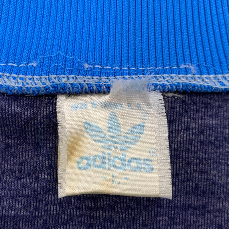 【中古品】【メンズ】 OLD ADIDAS オールド アディダス 80S TRACK JACKET トラック ジャケット 146-261025-yn-16-izu サイズ：L カラー：ブルー系 万代Net店