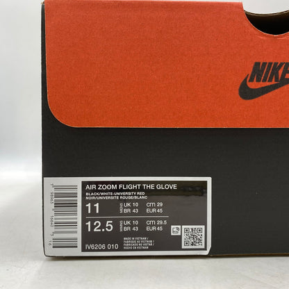 【中古品】【メンズ】 NIKE ナイキ IV6206-010 AIR ZOOM FLIGHT 98 THE GLOVE エア ズーム フライト ザ グローブ スニーカー シューズ 靴 160-261025-cs-01-izu サイズ：29cm カラー：BLACK/WHITE/UNIVERSITY RED 万代Net店