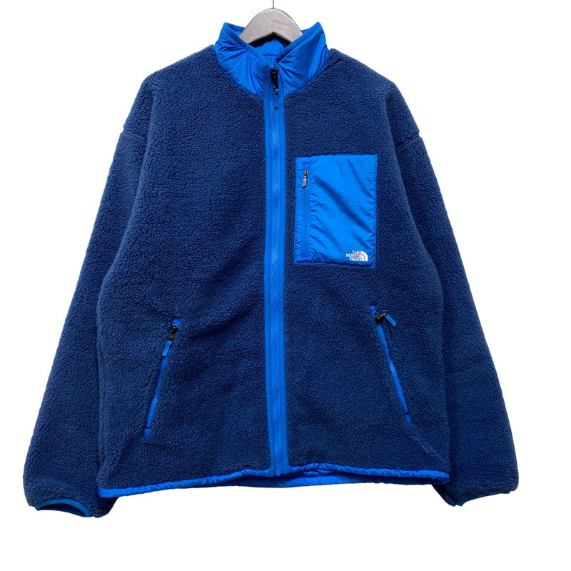 【中古美品】【メンズ】 THE NORTH FACE ザ・ノースフェイス NP72536 25AW REVERSIBLE EXTREME PILE FLEECE JACKET リバーシブル エクストリーム パイル フリース ジャケット アウター 144-261026-ya-04-izu サイズ：L カラー：ブルー 万代Net店
