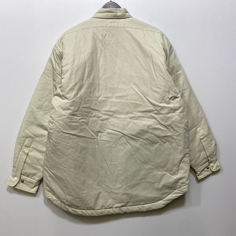 【中古品】【メンズ】 WAX ワックス WX-0297 QUILTED LINED SHIRTS JACKET キルテッド ラインド シャツ ジャケット アウター 142-261026-ya-02-izu サイズ：M カラー：クリーム 万代Net店