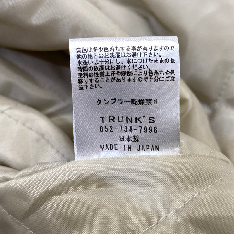 【中古品】【メンズ】 WAX ワックス WX-0297 QUILTED LINED SHIRTS JACKET キルテッド ラインド シャツ ジャケット アウター 142-261026-ya-02-izu サイズ：M カラー：クリーム 万代Net店