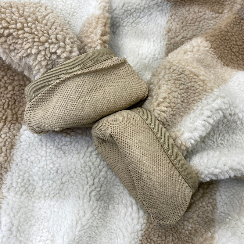 【中古品】【メンズ】 NIKE ナイキ FZ0898-247 CLUB SSNL WN HZ JKT ハーフジップ ジャケット アウター 148-261030-kh-07-izu サイズ：L カラー：ベージュ×ホワイト 万代Net店