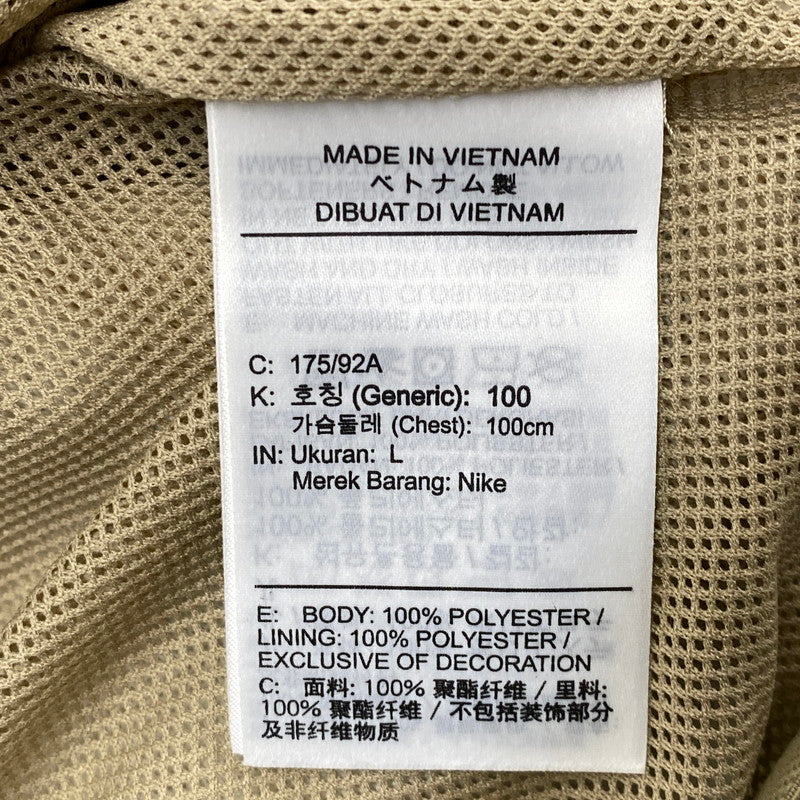 【中古品】【メンズ】 NIKE ナイキ FZ0898-247 CLUB SSNL WN HZ JKT ハーフジップ ジャケット アウター 148-261030-kh-07-izu サイズ：L カラー：ベージュ×ホワイト 万代Net店