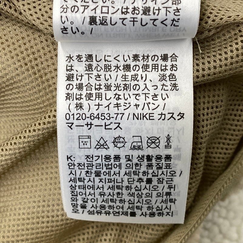 【中古品】【メンズ】 NIKE ナイキ FZ0898-247 CLUB SSNL WN HZ JKT ハーフジップ ジャケット アウター 148-261030-kh-07-izu サイズ：L カラー：ベージュ×ホワイト 万代Net店