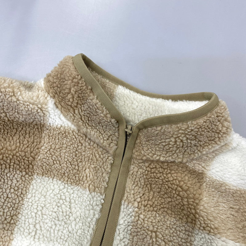【中古品】【メンズ】 NIKE ナイキ FZ0898-247 CLUB SSNL WN HZ JKT ハーフジップ ジャケット アウター 148-261030-kh-07-izu サイズ：L カラー：ベージュ×ホワイト 万代Net店