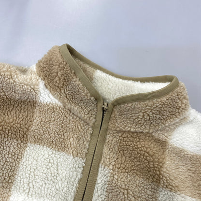 【中古品】【メンズ】 NIKE ナイキ FZ0898-247 CLUB SSNL WN HZ JKT ハーフジップ ジャケット アウター 148-261030-kh-07-izu サイズ：L カラー：ベージュ×ホワイト 万代Net店