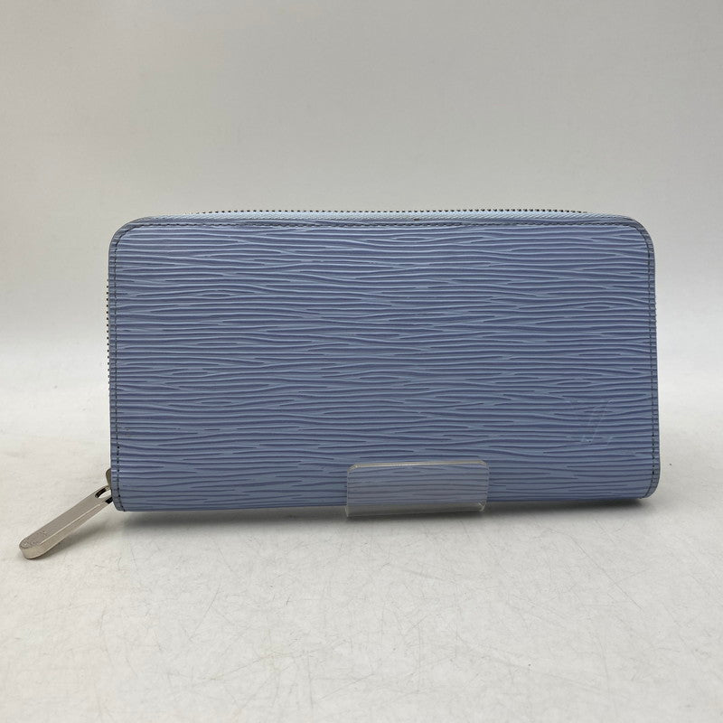 【中古品】【メンズ/レディース】 LOUIS VUITTON ルイ・ヴィトン M83570 エピ ジッピーウォレット 長財布 179-261027-kh-09-izu カラー：ライトブルー 万代Net店