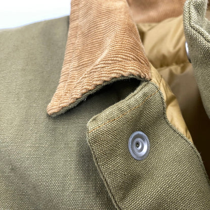 【中古品】【メンズ】 WAREHOUSE ウエアハウス LOT 2127 DUCK DOWN JACKET ダック ダウン ジャケット アウター 145-261026-ya-03-izu サイズ：40 カラー：オリーブ 万代Net店