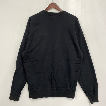 【中古品】【メンズ】 HYSTERIC GLAMOUR ヒステリックグラマー 02241CS01 HG ACADEMY SWEAT アカデミー スウェット トップス 140-261027-yn-02-izu サイズ：L カラー：ブラック 万代Net店