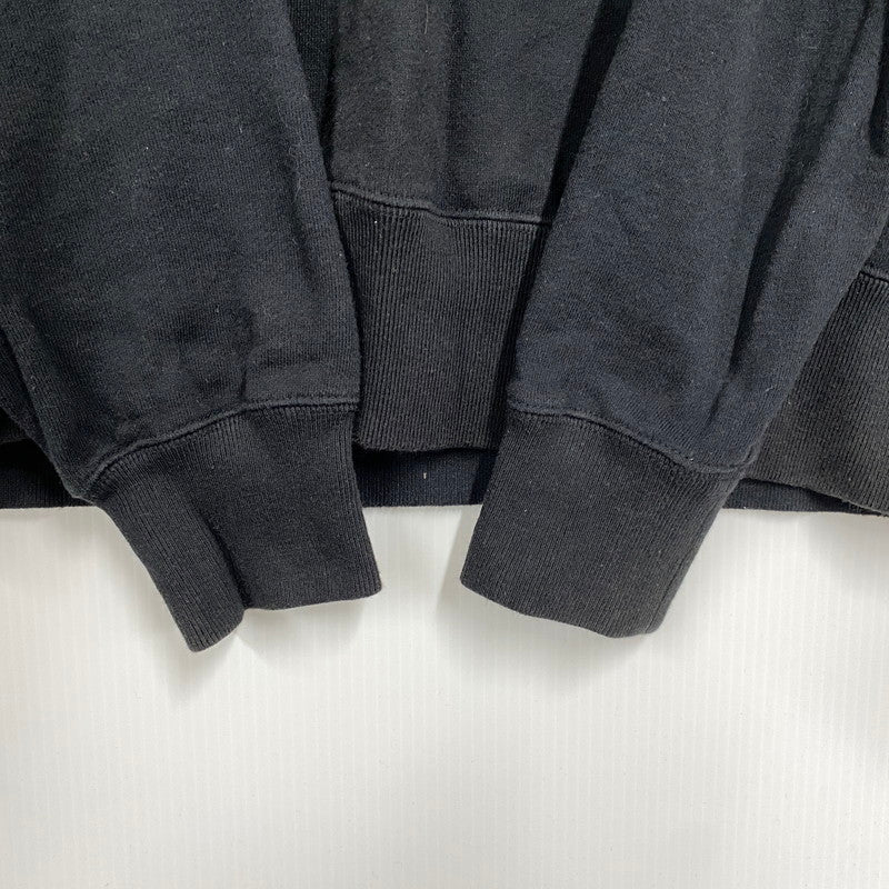 【中古品】【メンズ】 HYSTERIC GLAMOUR ヒステリックグラマー 02241CS01 HG ACADEMY SWEAT アカデミー スウェット トップス 140-261027-yn-02-izu サイズ：L カラー：ブラック 万代Net店