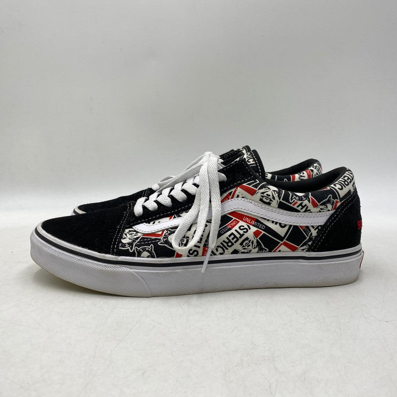 【中古品】【メンズ】 VANS バンズ × HYSTERIC GLAMOUR ヒステリックグラマー V36CF HG OLD SKOOL オールドスクール スニーカー 靴 162-261027-kh-07-izu サイズ：28 カラー：ブラック 万代Net店