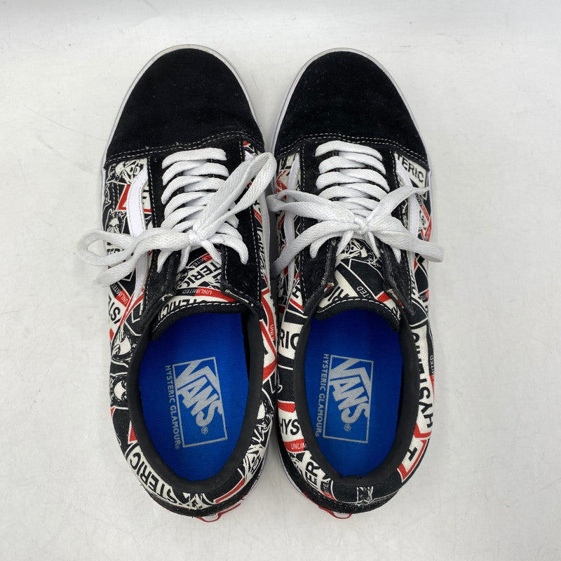 【中古品】【メンズ】 VANS バンズ × HYSTERIC GLAMOUR ヒステリックグラマー V36CF HG OLD SKOOL オールドスクール スニーカー 靴 162-261027-kh-07-izu サイズ：28 カラー：ブラック 万代Net店